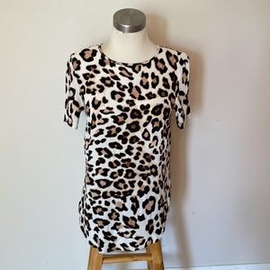 H&M Animal Print Blouse - last call!
